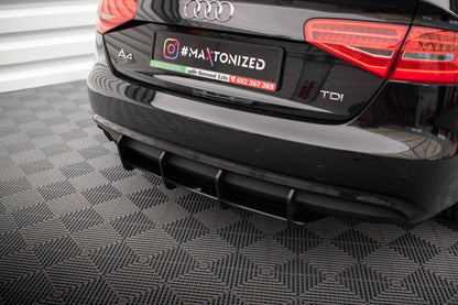 STREET PRO DIFFUSORE POSTERIORE adatto per AUDI A4 B8 FACELIFT 2011 - 2015