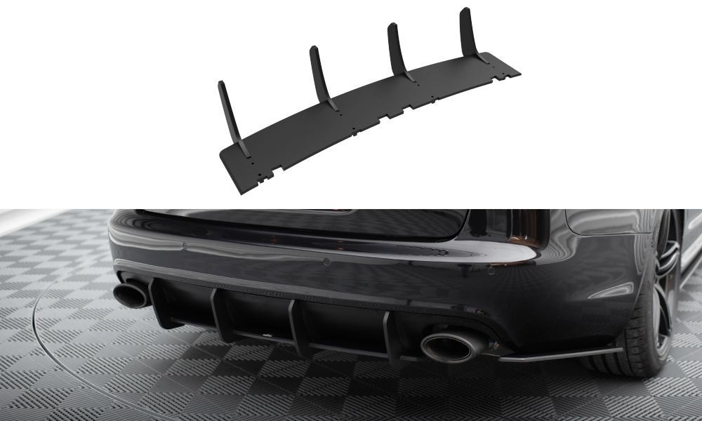 STREET PRO DIFFUSORE POSTERIORE ADATTO COMPATIBILE PER AUDI RS6 AVANT C6 (2007-2010)