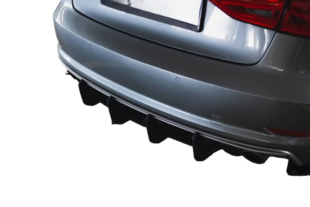 DIFFUSORE STREET PRO REAR ADATTO PER AUDI S3 SEDAN 8V