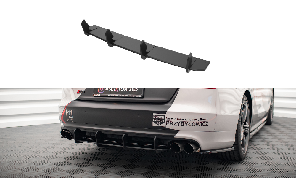 STREET PRO DIFFUSORE POSTERIORE ADATTO PER AUDI S8 D4 (2012-2015)