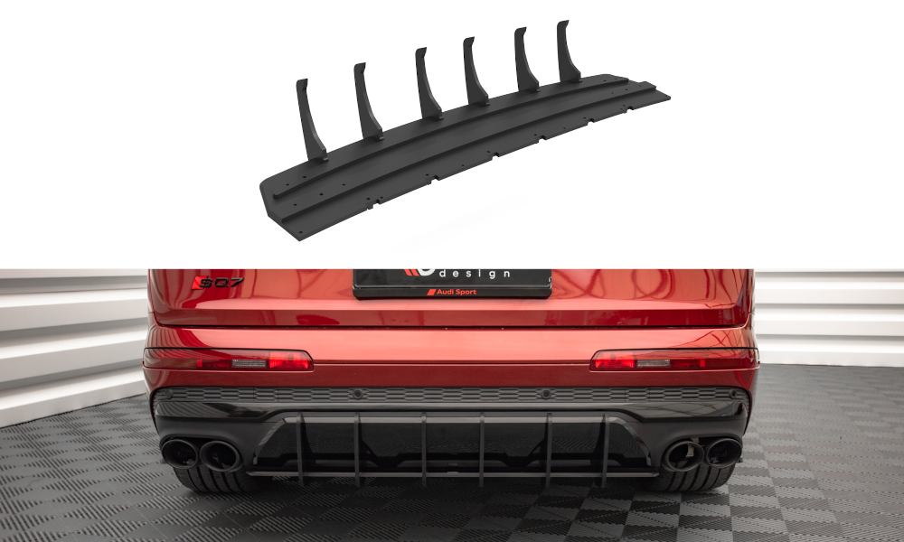 STREET PRO DIFFUSORE POSTERIORE adatto per  AUDI SQ7 MK2 (4M) FACELIFT