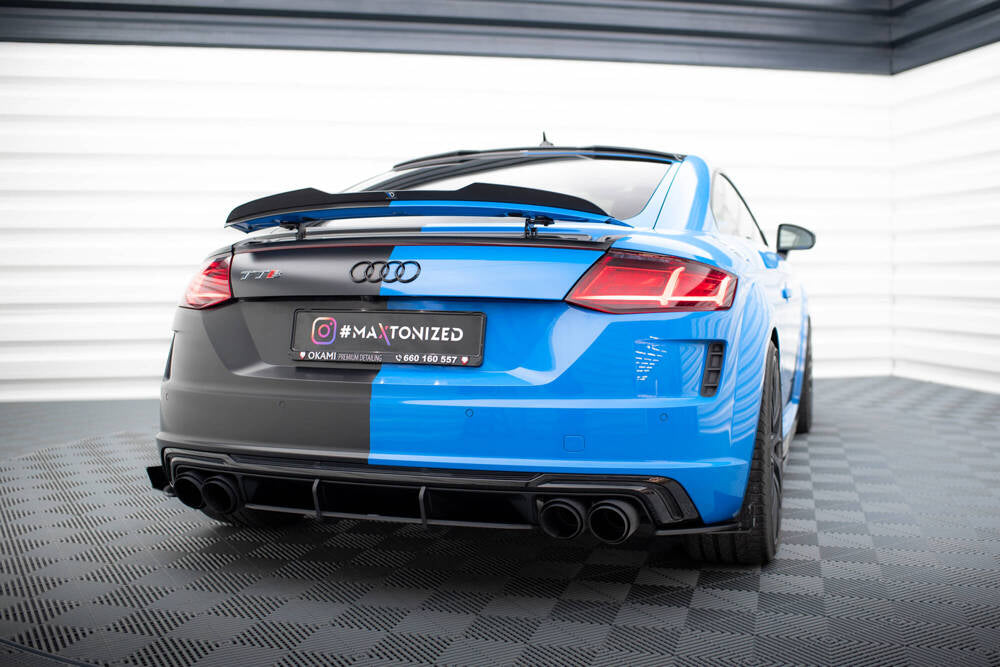 DIFFUSORE POSTERIORE STREET PRO adatto compatibile per AUDI TT S 8S (2014-2018)