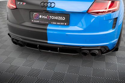 DIFFUSORE POSTERIORE STREET PRO adatto compatibile per AUDI TT S 8S (2014-2018)