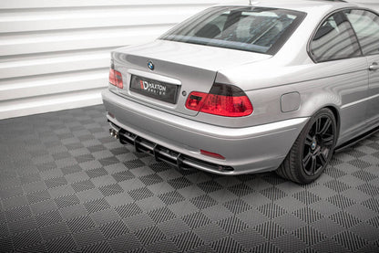 STREET PRO DIFFUSORE POSTERIORE ADATTO COMPATIBILE PER  BMW 3 COUPE E46  (1998-2003)