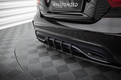 🔥ART.8917 DIFFUSORE POSTERIORE STREET PRO PER MERCEDES-BENZ A AMG-Line W176🔥