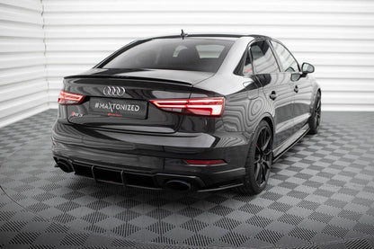 STREET PRO SPLITTER LATERALI POSTERIORI adatti compatibili per AUDI RS3 BERLINA 8V FACELIFT