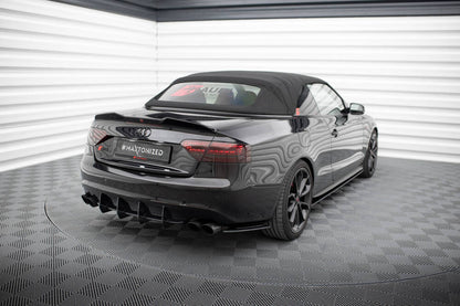 SPLITTER LATERALI POSTERIORI STREET PRO ADATTO PER AUDI S5 / A5 S-LINE COUPÉ / CABRIOLET 8T