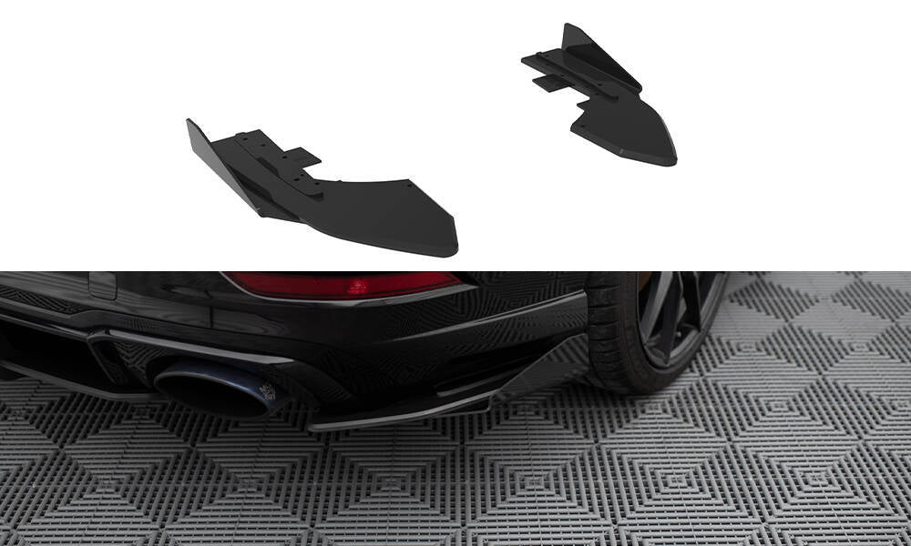 STREET PRO SPLITTER LATERALI POSTERIORI + FLAPS adatti per AUDI RS3 BERLINA 8V FACELIFT