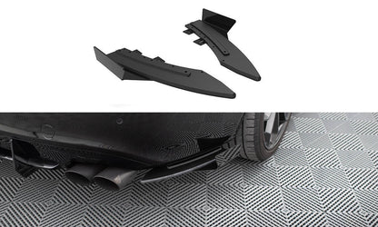 STREET PRO SPLITTER POSTERIORI + FLAPS ADATTO PER AUDI S5 / A5 S-LINE COUPÉ / CABRIOLET 8T