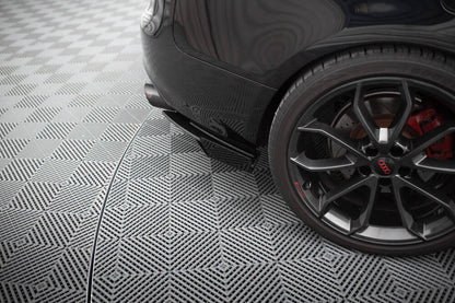 STREET PRO SPLITTER POSTERIORI + FLAPS ADATTO PER AUDI S5 / A5 S-LINE COUPÉ / CABRIOLET 8T
