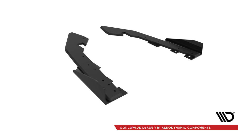 STREET PRO SPLITTER LATERALI POSTERIORI + FLAPS ADATTO PER BMW 2 COUPE G42  (2021 - )