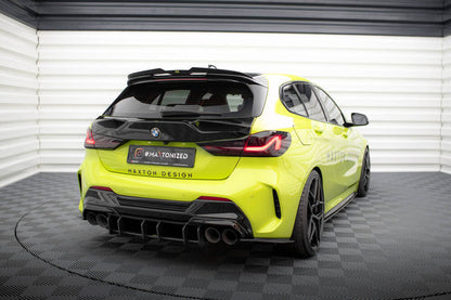 SPLITTER LATERALI POSTERIORI STREET PRO compatibile per V.2 BMW 1 F40 M-PACK / M135I