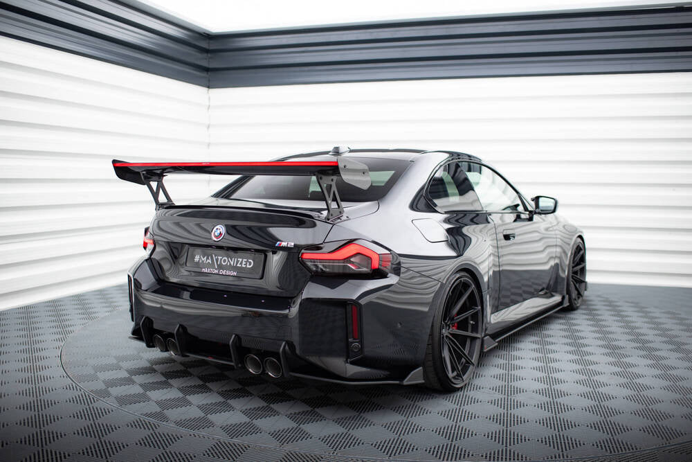 SPLITTER LATERALI POSTERIORI STREET PRO adatto per V.2 BMW M2 G87 ( 2023 - )