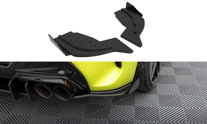 SPLITTER LATERALI POSTERIORI STREET PRO V.2 + FLAP V.2 adatto per  BMW 1 F40 M-PACK / M135I