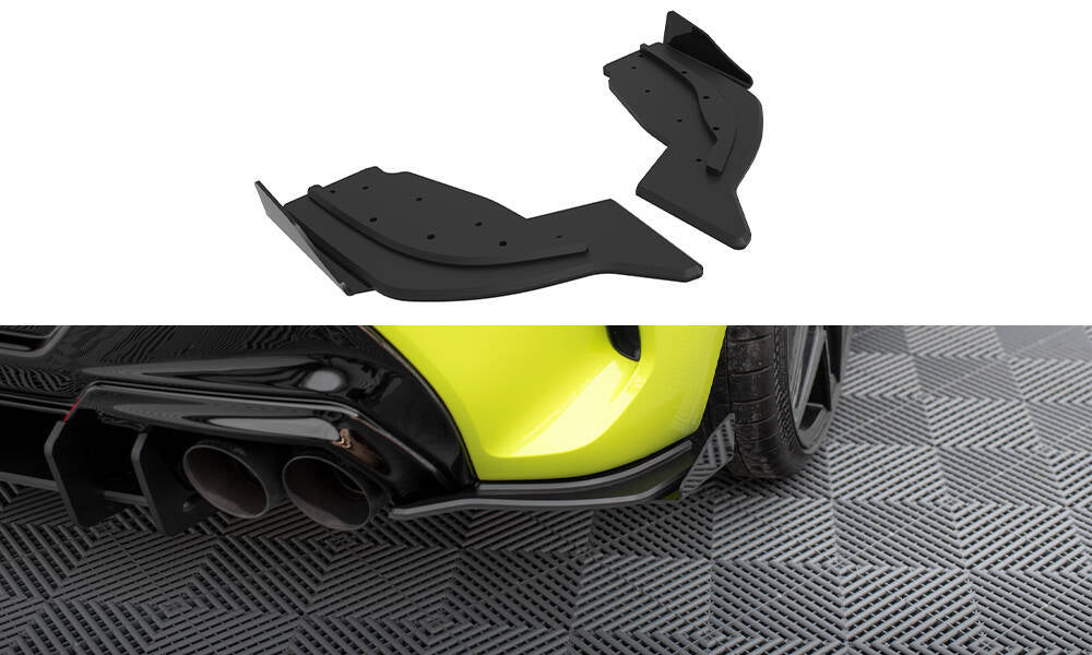 SPLITTER LATERALI POSTERIORI STREET PRO ADATTO PER V.1 + FLAPS V.1 BMW 1 F40 M-PACK / M135I   (2019 -  )