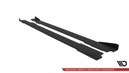 STREET PRO MINIGONNE LATERALI ADATTE COMPATIBILI PER AUDI A5 / A5 S-LINE / S5 COUPE / CABRIO 8T / 8T FACELIFT