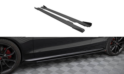 STREET PRO MINIGONNE LATERALI ADATTE COMPATIBILI PER AUDI A5 / A5 S-LINE / S5 COUPE / CABRIO 8T / 8T FACELIFT