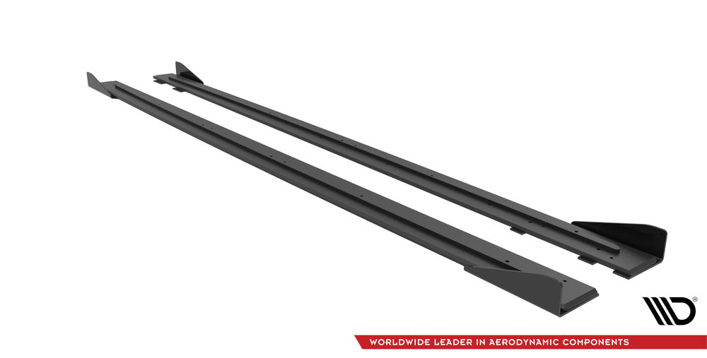 STREET PRO MINIGONNE LATERALI + FLAP ADATTE PER  AUDI RS6 AVANT C6 2007 - 2010