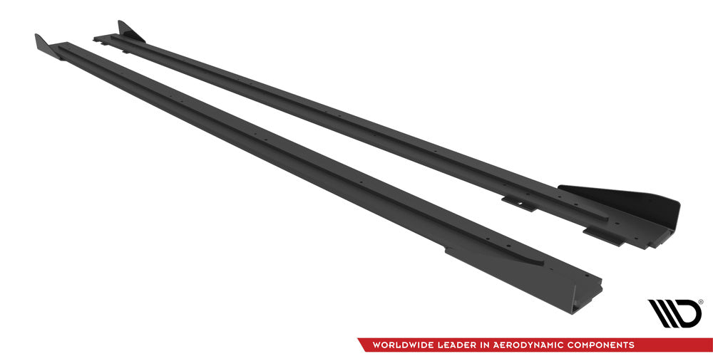 STREET PRO MINIGONNE LATERALI + FLAP ADATTE PER  AUDI RS6 AVANT C6 2007 - 2010