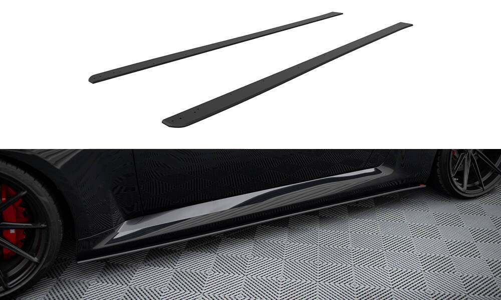MINIGONNE LATERALI STREET PRO adatto compatibile per  V.1 BMW M2 G87 ( 2023 - )