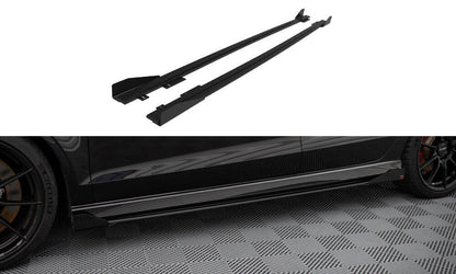 STREET PRO MINIGONNE LATERALI adatti per V.1 + FLAPS AUDI RS3 BERLINA 8V FACELIFT 2017 - 2020