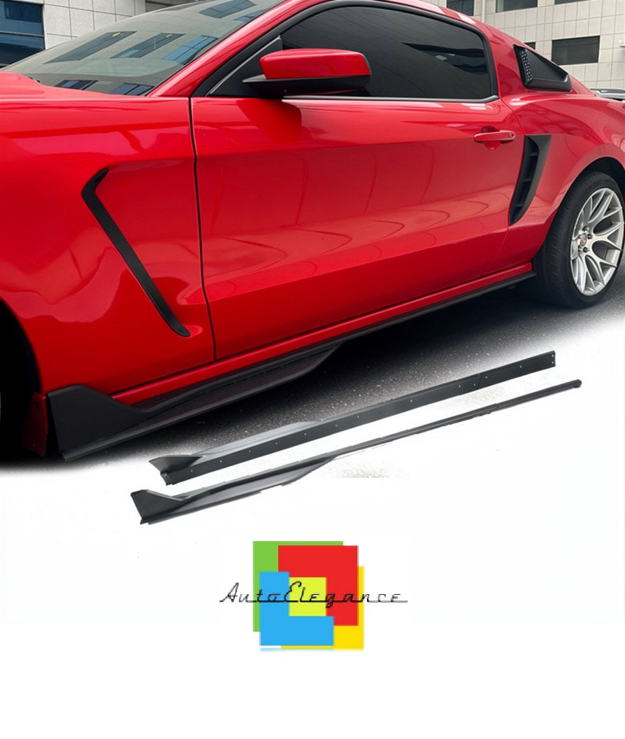 💕SOTTO  MINIGONNE FORD MUSTANG V6 GT 10-14 LOOK GT500 NERO OPACO💕