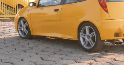 ❤️Minigonne Laterali Spoiler Compatibili con FIAT Punto II 3/5 Porte 1999–2005❤️