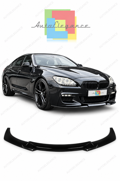 👉Lama Spoiler Anteriore WR Nero Lucido Adatta per BMW F06 F12 F13 M-Pack👈