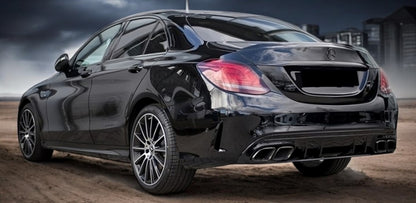 Terminali di Scarico adatto per Mercedes W205 W213 W166, C292, X253, C253