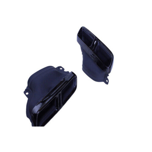 💯(PARTE) Terminale di scarico compatibile con Mercedes W205 W166 C205 nero💯