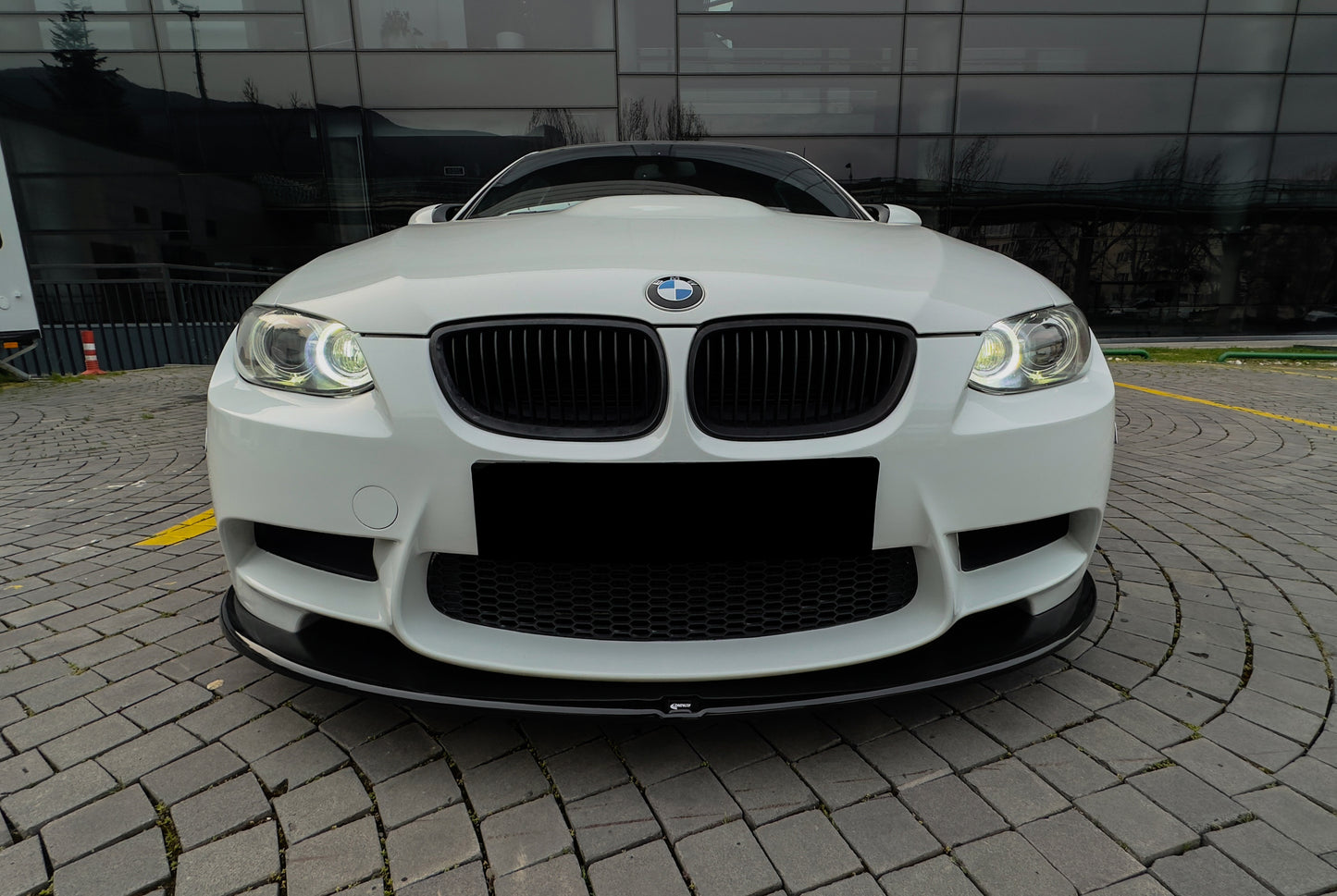 Front Splitter BMW M3 Series E92/E93 Prefacelift (Coupe&amp;Cabrio) 2008-2012 With ABE TÜV 