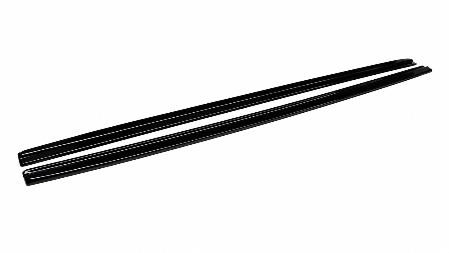 💕 Sotto minigonne  adatto per   Audi A7 S Line Facelift  nero lucido 💕