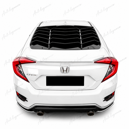 🔥ART.2155 GRIGLIA PER LUNOTTO POSTERIORE HONDA CIVIC FC5 NERO OPACO IN ABS🔥