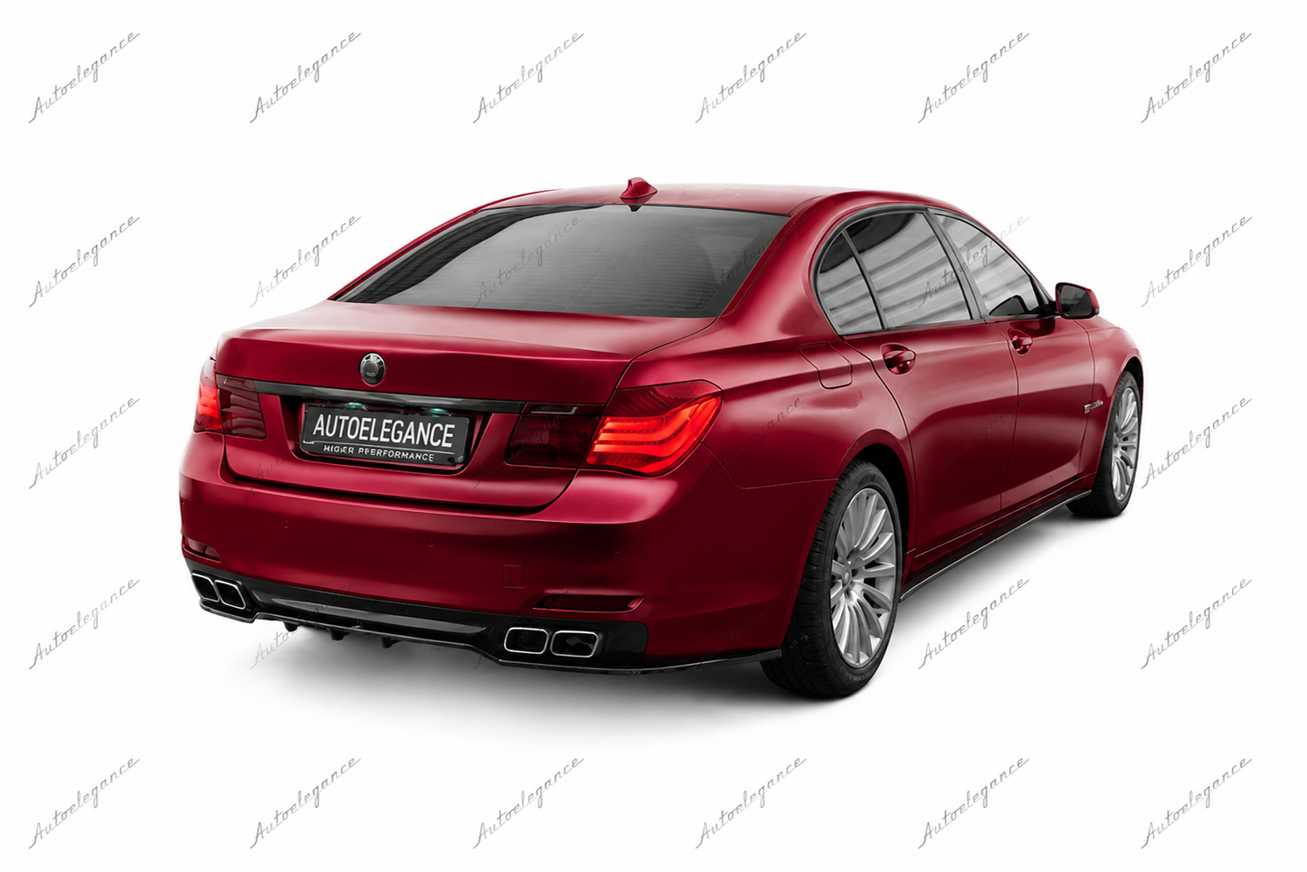 🔥ART.9830 SPLITTER POSTERIORE (CON BARRE VERTICALI) ADATTO PER  BMW 7 F01🔥