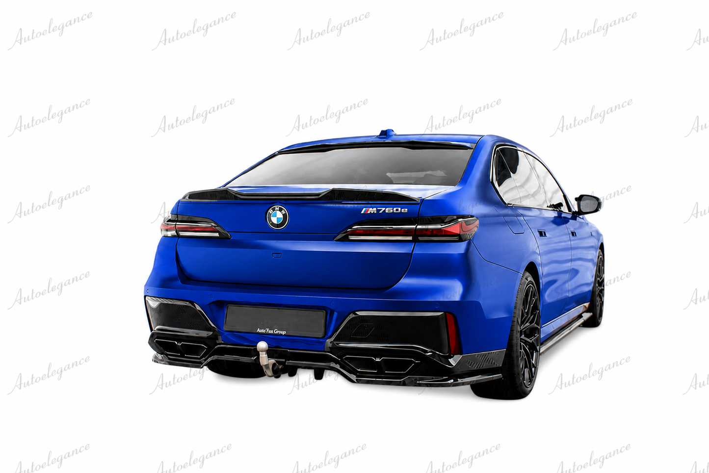 🔥ART.9766 SPLITTER POSTERIORE (CON BARRE VERTICALI) PER BMW M760E G70🔥