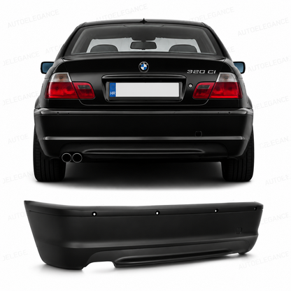 💫ART.10334 PARAURTI POSTERIORE SPORTIVO PDC - BMW E46 S/T 98-05 SEDAN💫