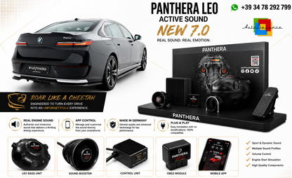 💫ART.2672 PANTHERA Soundsystem Booster 7.0 - BMW 7 G70 2022-💫