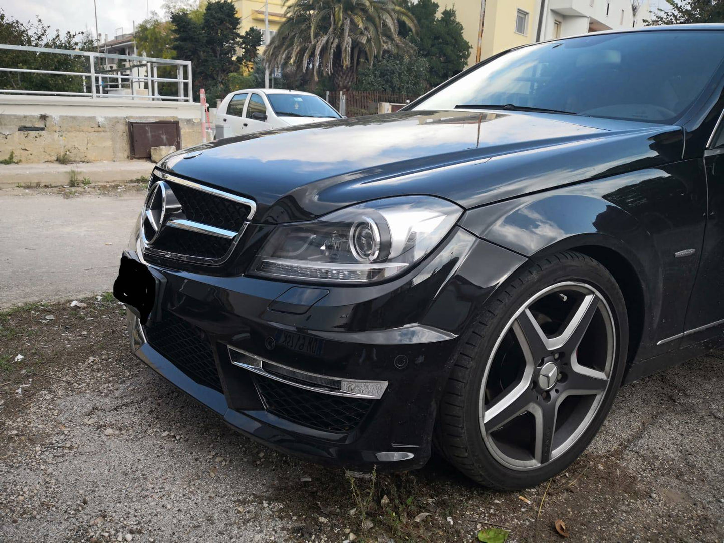 Paraurti anteriore adatto per Mercedes Classe C W204 S204 C204 (2007-2015)