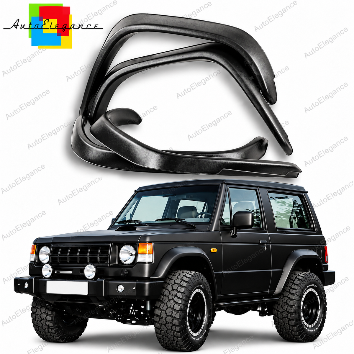 👉ART.10902 Kit passaruota larghi adatto per Mitsubishi Pajero 1982-1991👈