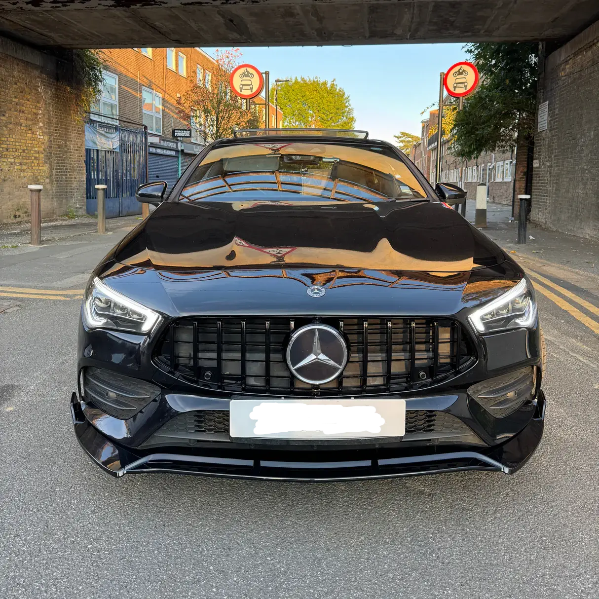 ART.3407 Griglia Mercedes CLA (C118) (2019-On) Panamericana GT Nero