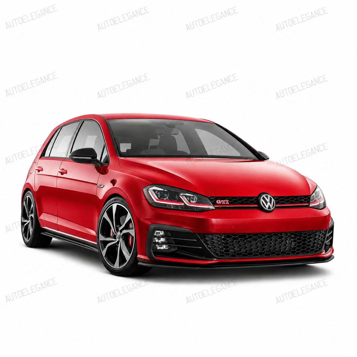 💕ART.10272 PARAURTI ANTERIORI  GTI 7.5 Look LED DRL VW Golf 7 12-16💕