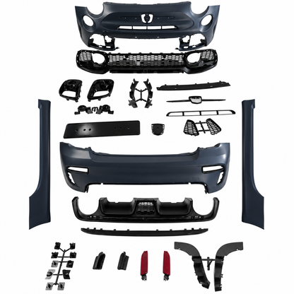 💕ART.10646 Bodykit adatto per FIAT 500, 07-15 look abarth💕