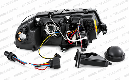 ART.6347 FARI ANTERIORI ADATTO PER VW PASSAT 3BG B5 FL 2000-2005