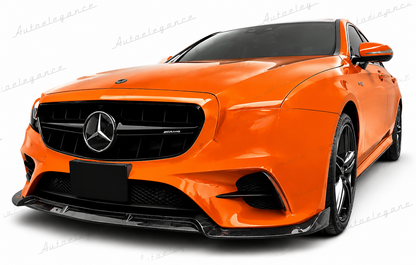🔥ART.9932 SPLITTER PER MERCEDES E E43 E53 AMG LINE IN FIBRA DI CARBONIO W213🔥