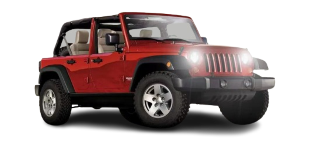 💫ART.4880 Fari Anteriori Rotondi LED per Jeep Wrangler JK LJ CJ TJ💫