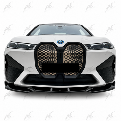💕 SPLITTER  BMW iX  i20 2021+ NERO  LUCIDO💕