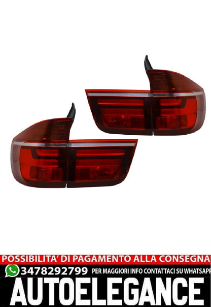 Fanali posteriori a LED adatti per BMW X5 E70 (2007-2010) Light Bar LCI Facelift Design