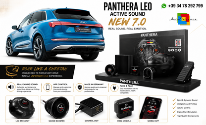 💫ART.2672 PANTHERA Soundsystem Booster 7.0 - Audi e-tron 2018-2022💫