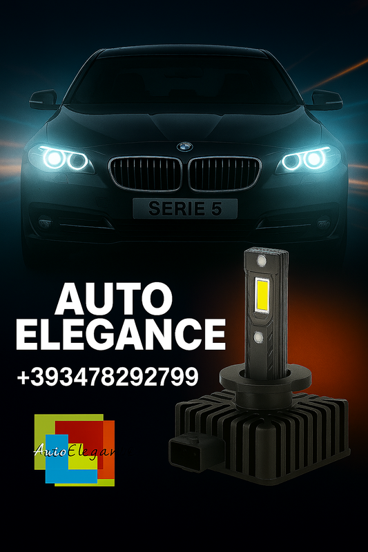 💕COPPIA LAMPADE D1S LED DA XENON A LED PER  BMW SERIE 5 F10 F11 💕