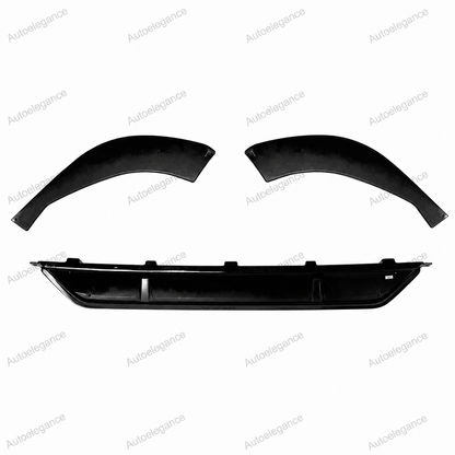 🔥ART.9896 DIFFUSORE POSTERIORE PER AUDI Q8 S LINE 2018+ NERO LUCIDO🔥